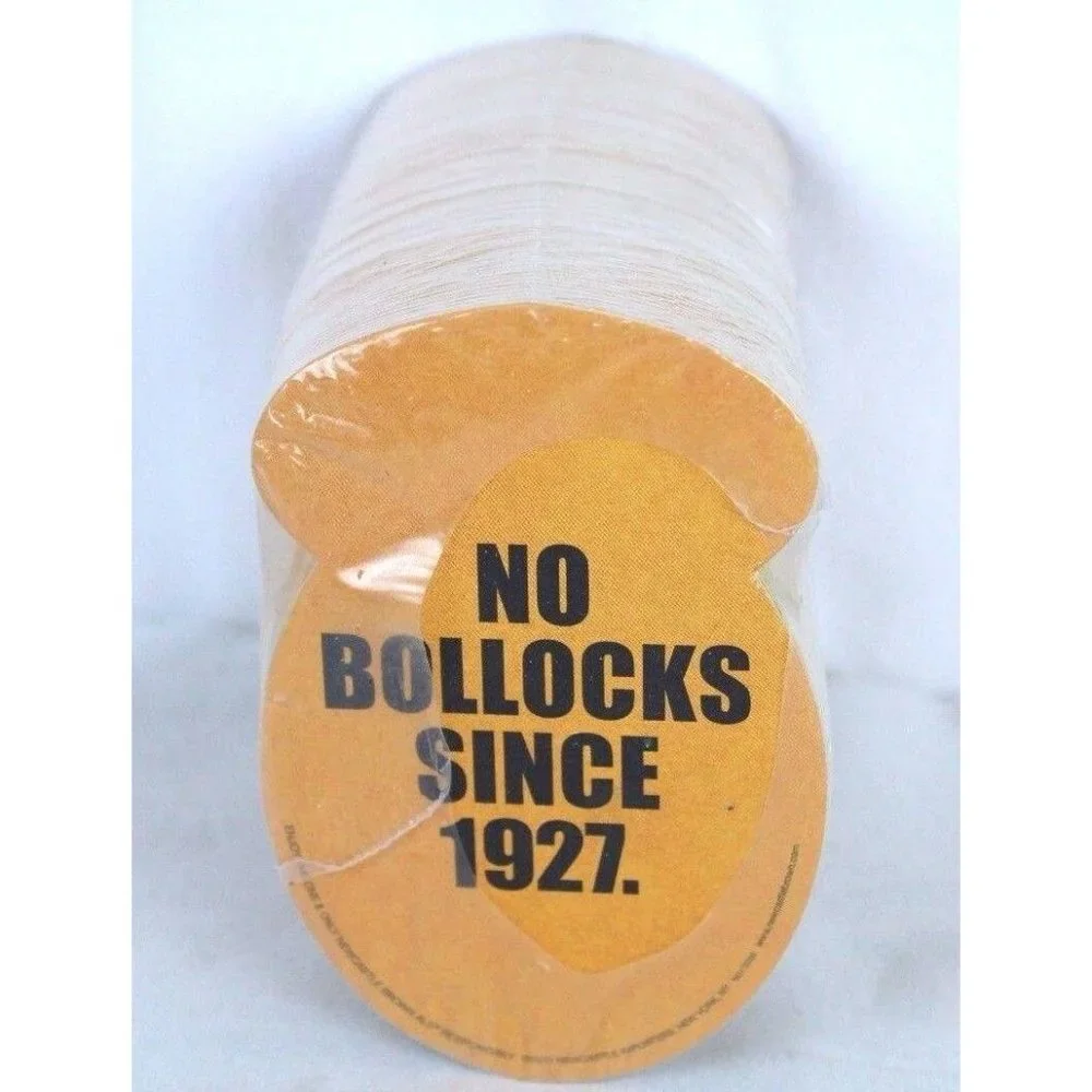 Pkg Newcastle Brown Ale Beer No Bullocks Bar Coasters The One Only Barware New